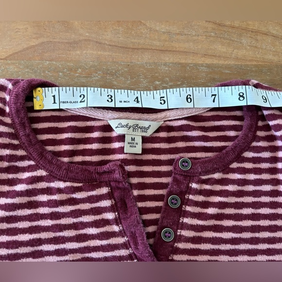 Lucky Brand Jersey Knit Long Sleeve Top - Picture 7 of 7